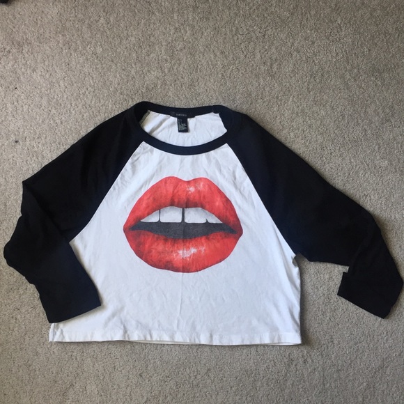 Forever 21 Tops - Final price - BOGO: F21 Graphic Crop Top